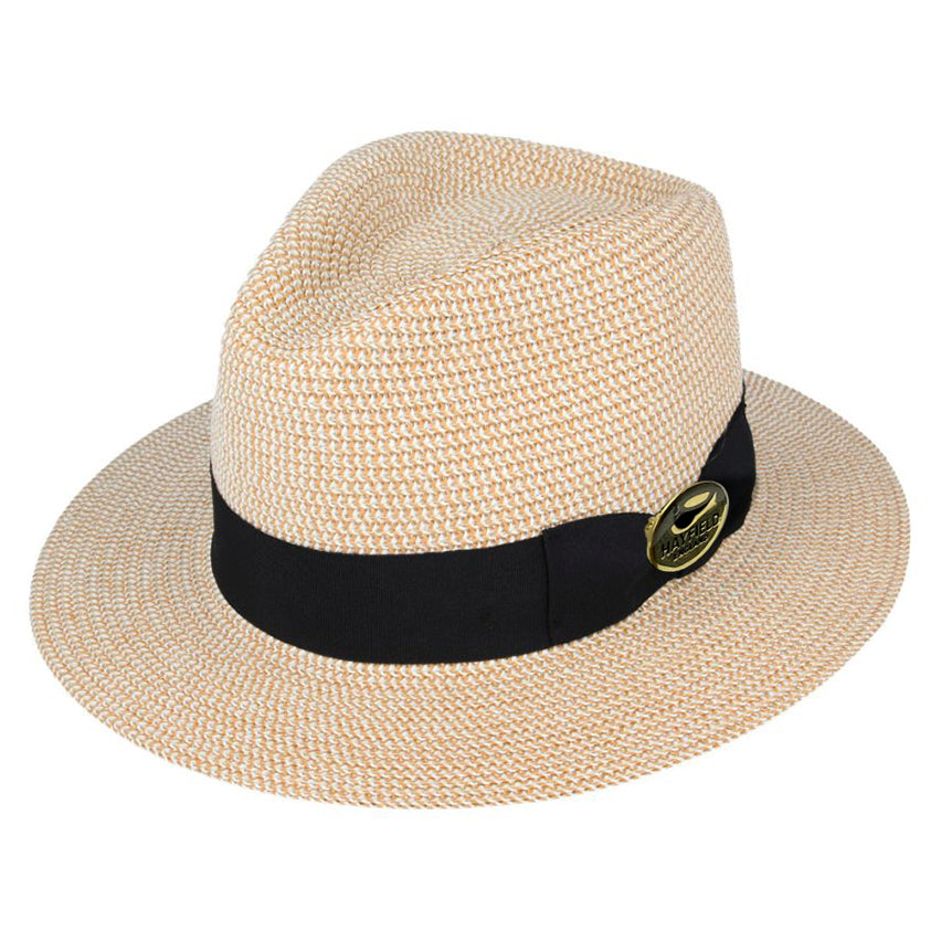 natural straw summer fedora hat lightweight summer hat/panama hat