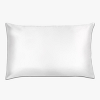 mulberry silk pillowcase white