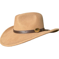 handmade camel cowboy hat, western hat crushable, country hat, handmade 100%wool