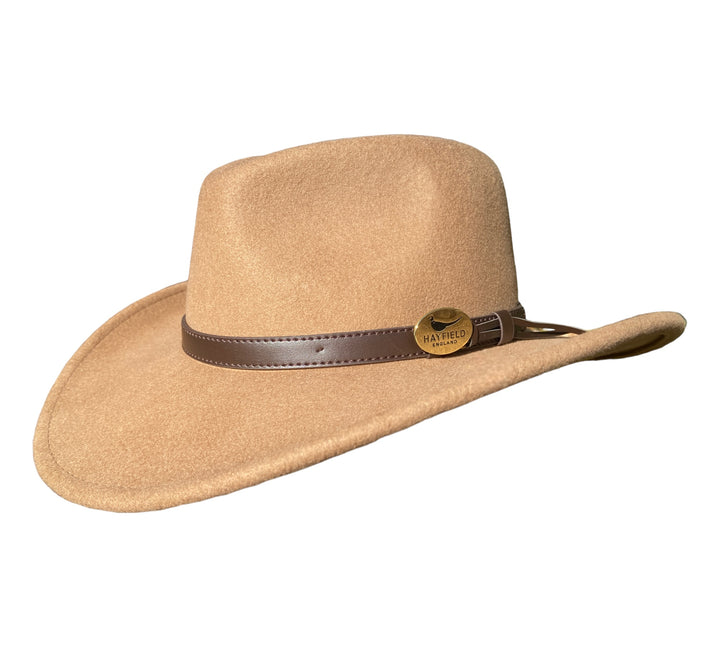 handmade camel cowboy hat, western hat crushable, country hat, handmade 100%wool