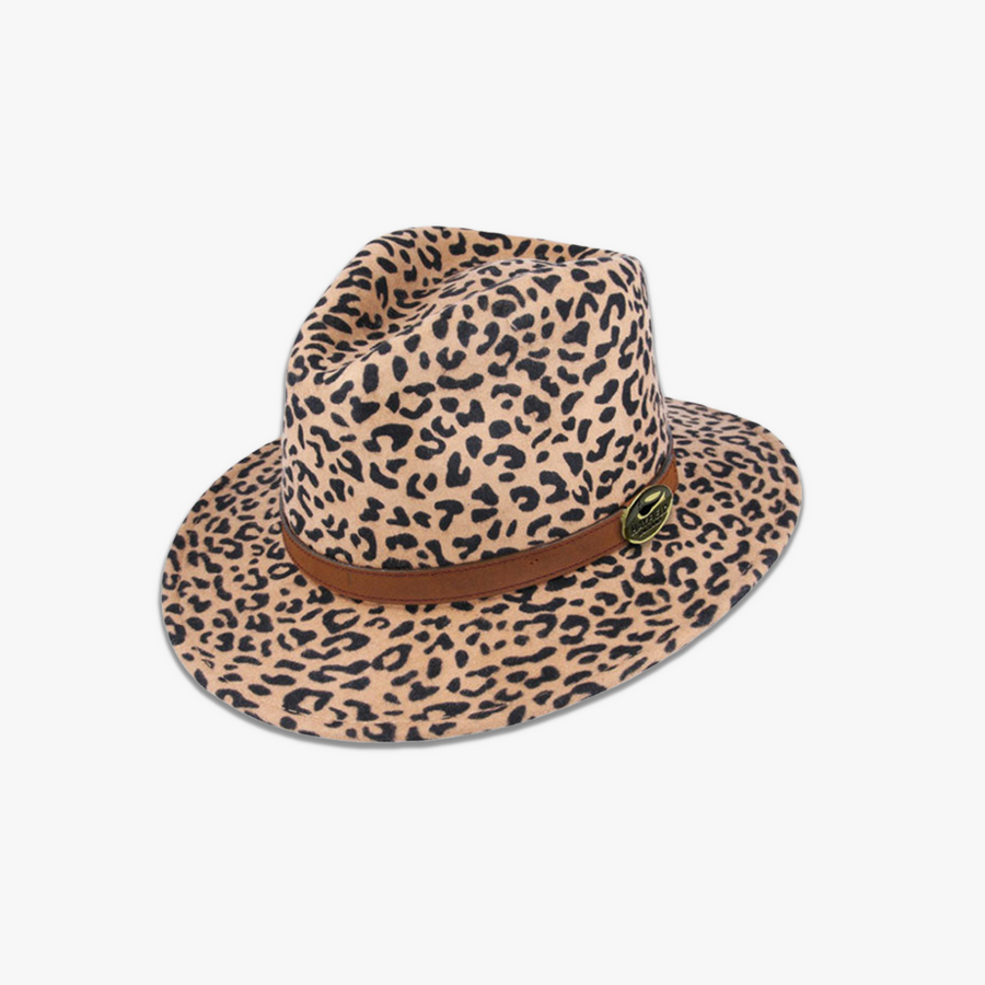 Seconds Product - Animal Print Fedora