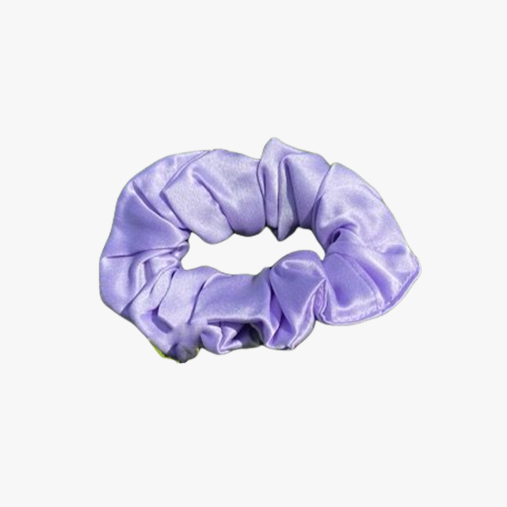 Luxury Lilac Silk Hair Scrunchie