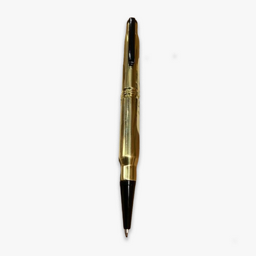 Satin Finish Brass Hand Made Gun Cartridge Pen in Gunmetal