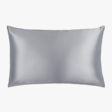 End Of Line Luxury Silver Mulberry Silk Pillowcase