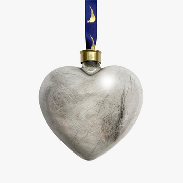 White Fox Fur Baubles