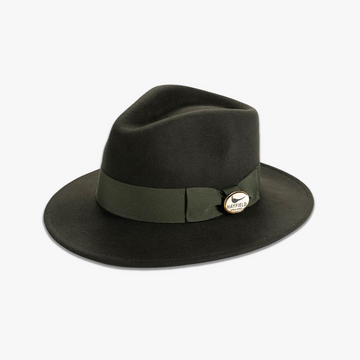 End of Line - Green Fedora With A Matching Green Ribbon